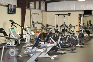 This is a picture of a gym